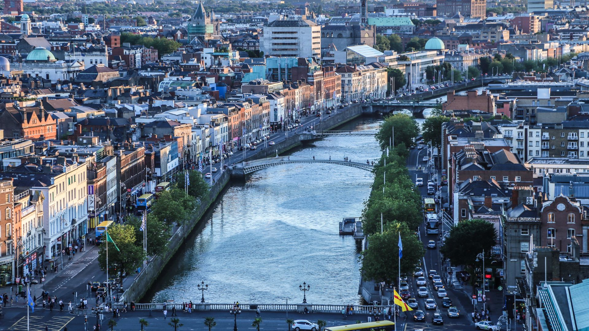 Dublin on rainy days